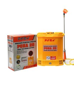 Máy phun thuốc trừ sâu, côn trùng điện Pona 20 Vàng Bình ắc qui 12V8Ah