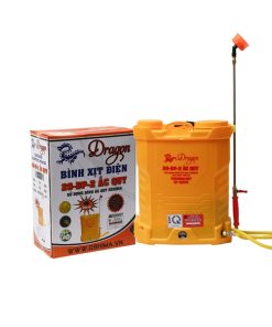 Máy phun thuốc trừ sâu, côn trùng điện Dragon 20DP- ắc quy Vàng Bình ắc qui 12V12Ah