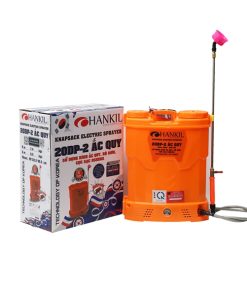 Máy phun thuốc trừ sâu, côn trùng điện HANKIL 20DP- ắc quy Cam Bình ắc quy 12V12Ah