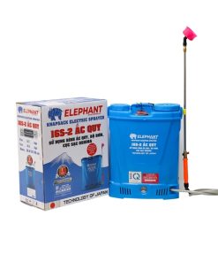 Máy phun thuốc trừ sâu, côn trùng điện ELEPHANT 16S-ắc quy Xanh Bình ắc quy 12V8Ah