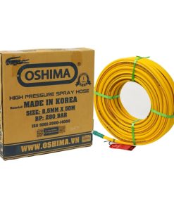 Ống nhựa PVC Oshima (crocodile) 8.5mm x 50m Vàng (Hàn Quốc)