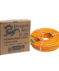 Ống nhựa PVC Dragon No.1 6.5mm x 50m Vàng