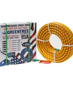 Ống nhựa PVC Greentree No.6 8.5mm x 50m Vàng